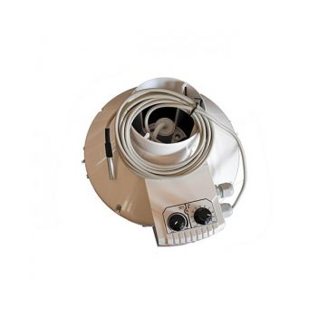 ASPIRATORE VK100 CON REGOLATORE DI TEMPERATURA E VELOCITA' diametro 100 mm- 250mc/h