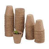 VASO IN TORBA TONDO 8CM Image