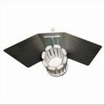 RIFLETTORE PER CFL con staffa rinforzata