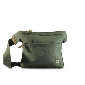 TASCA MARSUPIO in Canapa Khaki