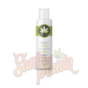 OLIO DA MASSAGGIO CANAPA E CBD- 100 ML Hemphilia