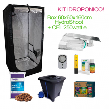 KIT 250WCFL+BOX 60X60 IDROPONICO