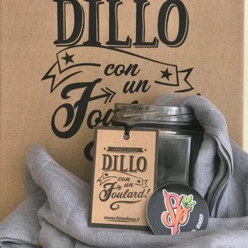 SCIARPA IN CANAPA E VISCOSA - Ghiaccio