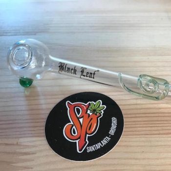 PIPETTA DA ESTRAZIONI in vetro boro silicato 13,5 cm- spirale verde