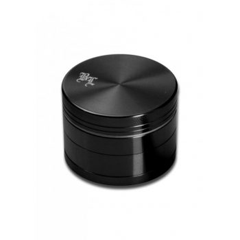 GRINDER Black Leaf con setaccio 4 parti- nero 50 mm