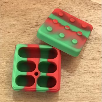 Contenitore in silicone 25ml a scomparti - Qnubu