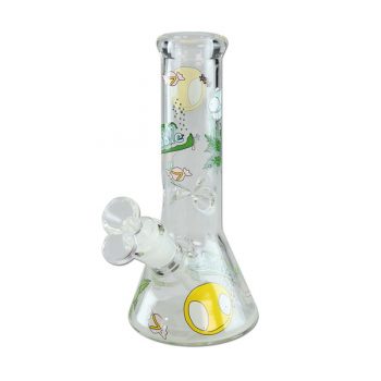 BONG FREAKY BUBBLES - in vetro h. 21 cm