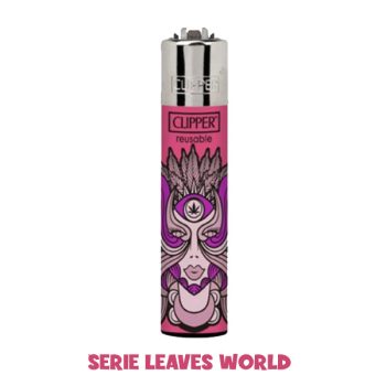 Clipper serie Leaves World Rosa