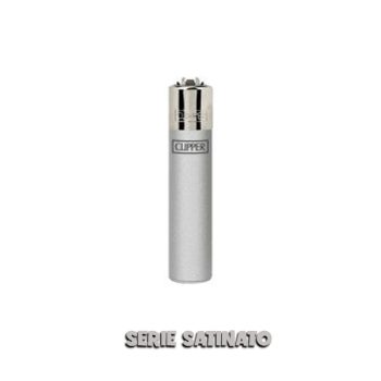 Clipper serie Satinato Argento
