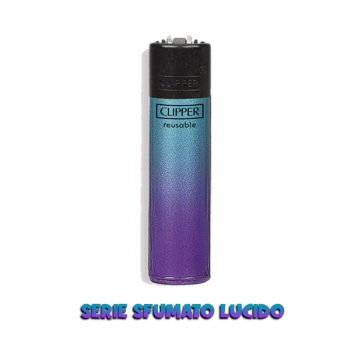 Clipper serie Sfumato Lucido Azzurro-Viola