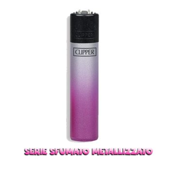 Clipper serie Sfumato Metallizzato Rosa