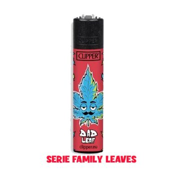 Clipper serie Family Leaves Rosso- Dad Leaf