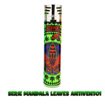 Clipper Jet Flame serie Mandala Leaves n4- Clipper antivento