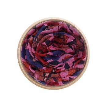 SCIARPA IN BAMBOO BAMBI- fucsia linea junior
