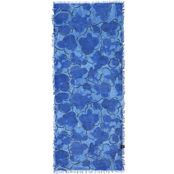 SCIARPA IN BAMBOO HEIDI- blu linea junior - immagine 2