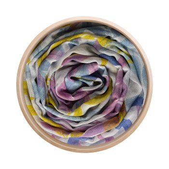 SCIARPA IN BAMBOO HOKUSAI- grigio