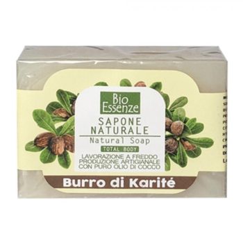SAPONE NATURALE AL BURRO DI KARITE- 100 gr Bio Essenze