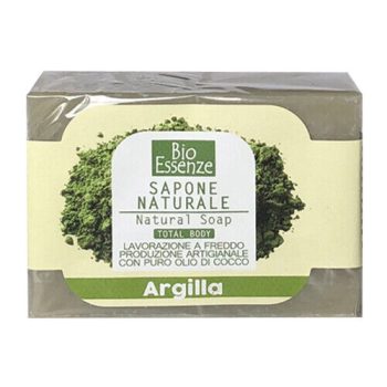 SAPONE NATURALE ALL'ARGILLA- 100 gr Bio Essenze