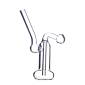 Oil Bong Unico Pezzo