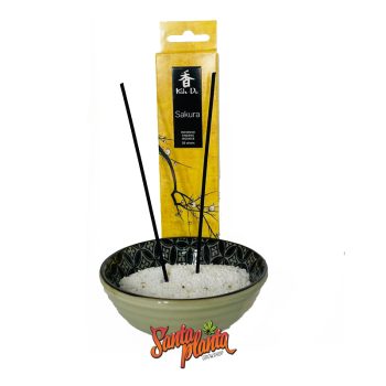 Idea Regalo Ciotolino E Incenso Giapponese Giallo