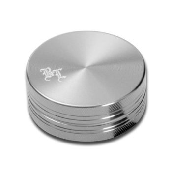Grinder 2 Parti Piccolo Alluminio Argento