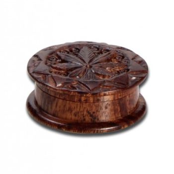 Grinder Legno Rosa Due Parti 38 Mm