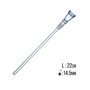 Tubo Ricambio Bong 22 Cm Diametro 14 Mm